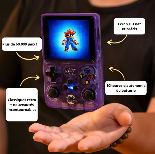 RetroSnap™ — La Console Rétro 60 000+ Jeux, Portable & Haute Performance